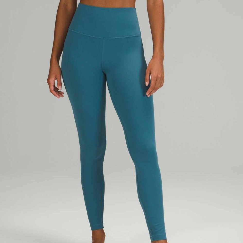 NWT Lululemon Align High-Rise Pant 28" - Size 18 - Capture Blue